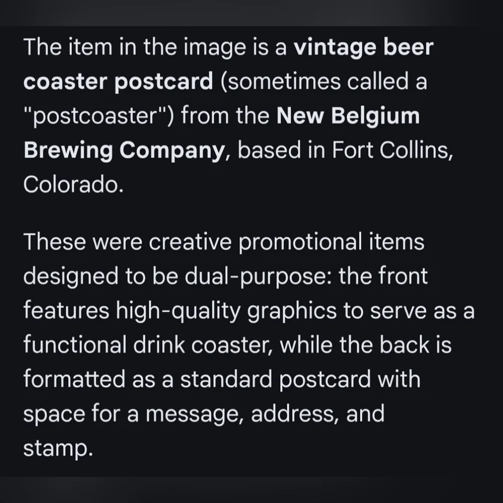 Post Coasters Set of 2 CLEAN LIVIN' & SIGNS OF INTELLIGENT LIFE